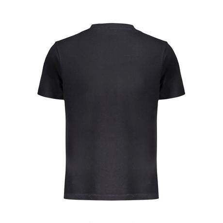 Napapijri Black Cotton T-Shirt