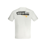 Napapijri White Cotton Men T-Shirt