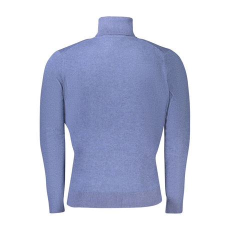 Norway 1963 Blue Wool Men Sweater