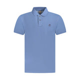 Timberland Blue Cotton Men Polo Shirt