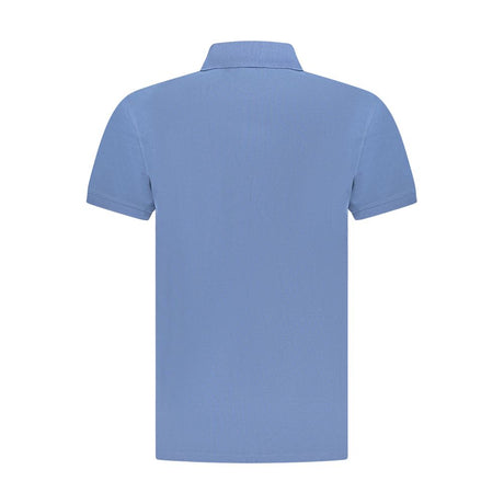 Timberland Blue Cotton Men Polo Shirt