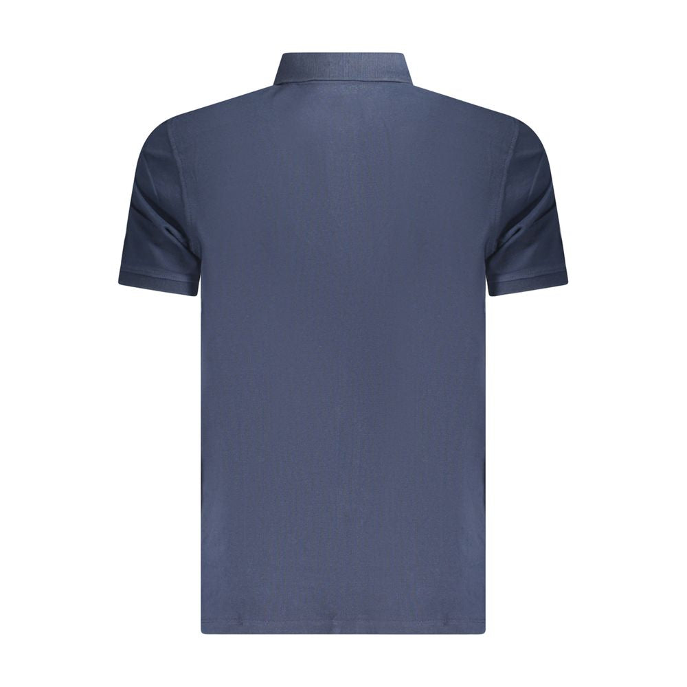 Timberland Blue Cotton Men Polo Shirt