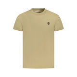 Timberland Beige Cotton Men T-Shirt