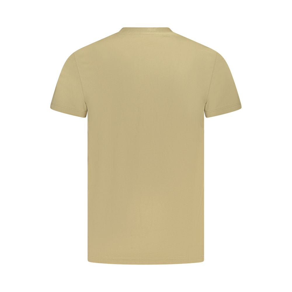 Timberland Beige Cotton Men T-Shirt