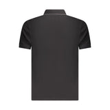 Timberland Black Cotton Polo Shirt