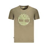 Timberland Green Cotton T-Shirt