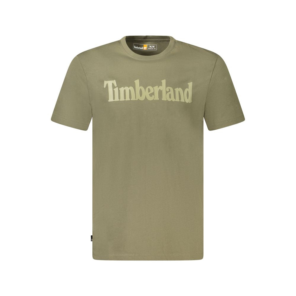 Timberland Green Cotton T-Shirt