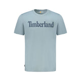 Timberland Light Blue Cotton T-Shirt