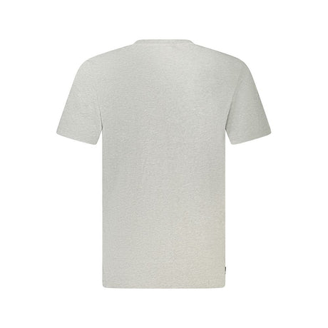 Timberland Gray Cotton T-Shirt