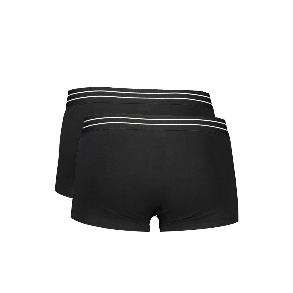 Cavalli Class Black Cotton Men Boxer