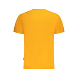 Napapijri Orange Cotton Men T-Shirt