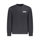 Napapijri Black Cotton Men Sweater