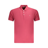 Napapijri Red Cotton Men Polo Shirt