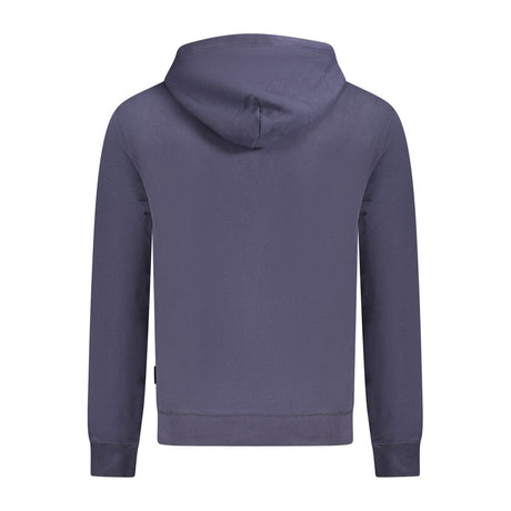 Napapijri Blue Cotton Men Sweater