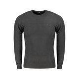 Cavalli Class Black Viscose Men Sweater