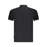 Napapijri Black Cotton Men Polo Shirt