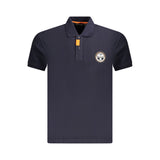 Napapijri Blue Cotton Men Polo Shirt