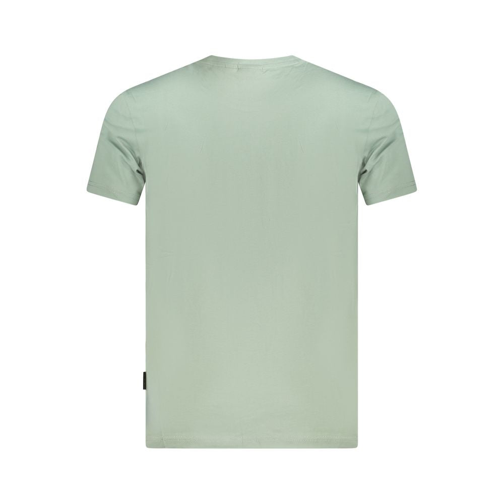 Napapijri Green Cotton Men T-Shirt