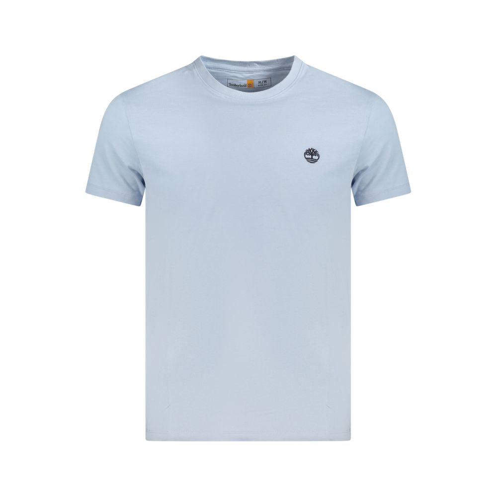 Timberland Light Blue Cotton T-Shirt