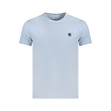 Timberland Light Blue Cotton T-Shirt