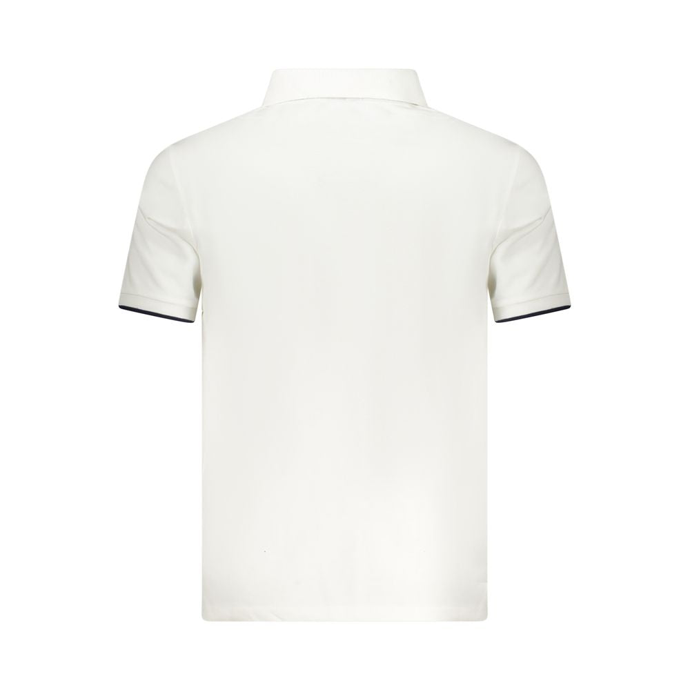 North Sails White Cotton Men Polo Shirt