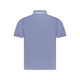 North Sails Blue Cotton Men Polo Shirt