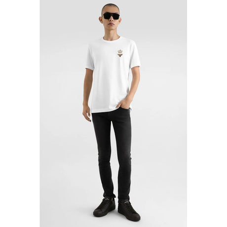 Dolce & Gabbana White Cotton T-Shirt