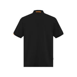Suns Black Cotton Polo Shirt