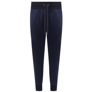 Dolce & Gabbana Blue Silk Jeans & Pant