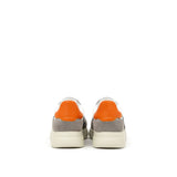 Axel Arigato Bicolor Fabric And Leather Sneaker