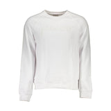 Guess Jeans White Cotton Unisex Sweatshirt