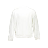 Calvin Klein White Cotton Unisex Sweatshirt