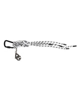 Dolce & Gabbana Multicolor Tape String DG Logo Keychain Polyester Keyring