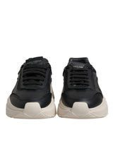 Dolce & Gabbana Black White Daymaster Low Top Sneakers Shoes