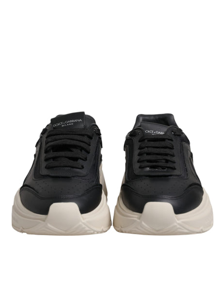 Dolce & Gabbana Black White Daymaster Low Top Sneakers Shoes