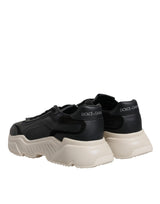 Dolce & Gabbana Black White Daymaster Low Top Sneakers Shoes