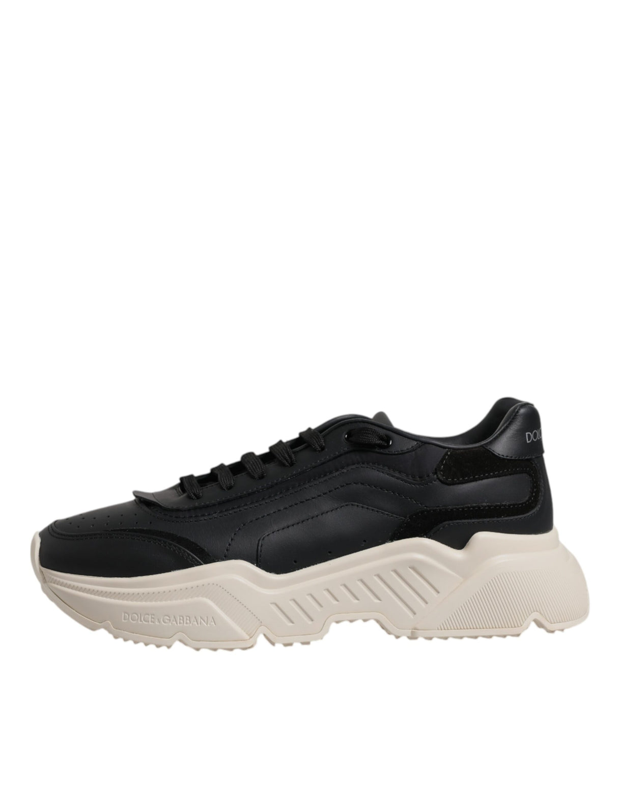 Dolce & Gabbana Black White Daymaster Low Top Sneakers Shoes
