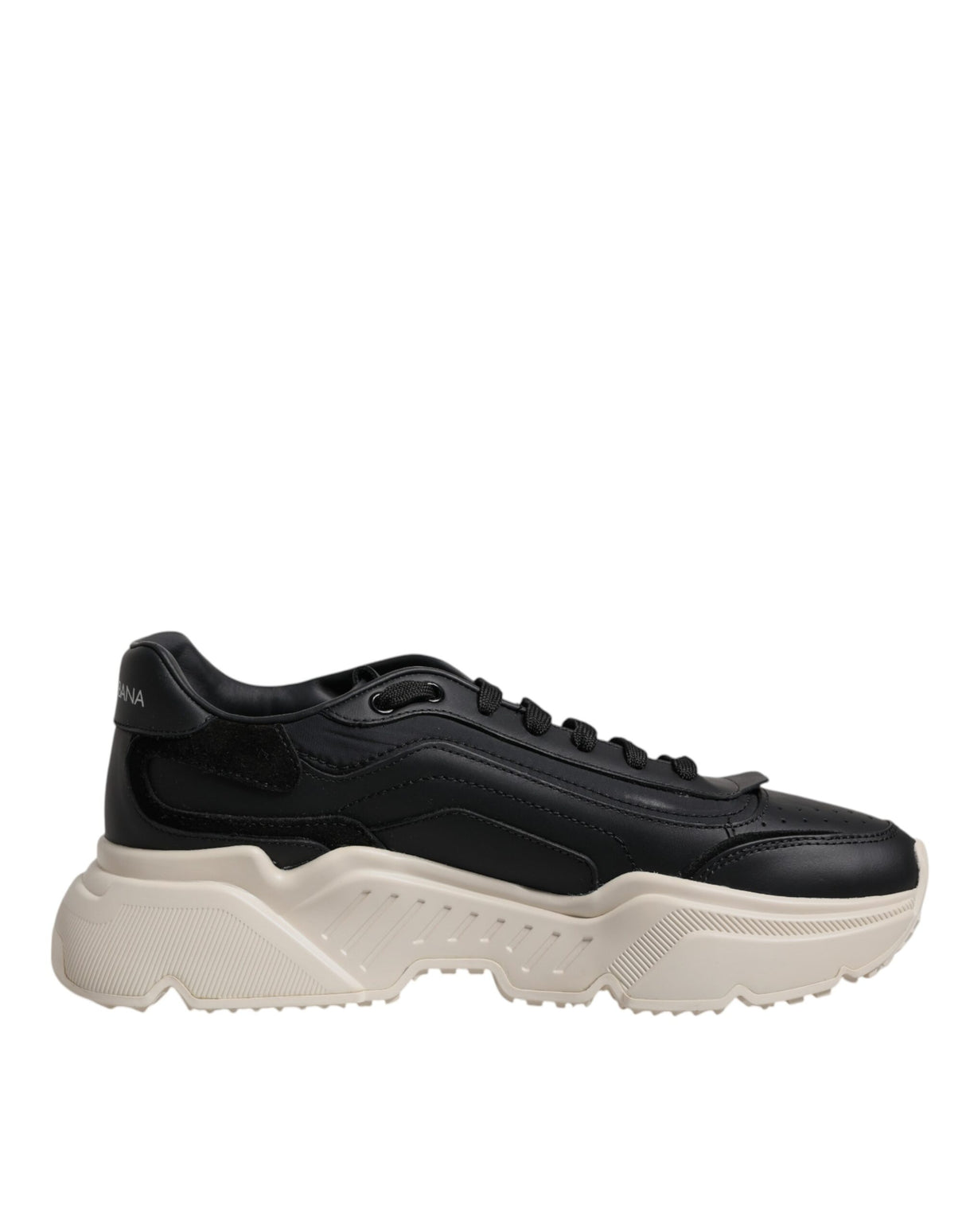 Dolce & Gabbana Black White Daymaster Low Top Sneakers Shoes
