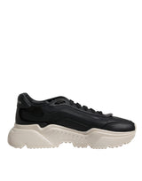 Dolce & Gabbana Black White Daymaster Low Top Sneakers Shoes