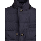 Dolce & Gabbana Blue Polyester Jackets & Coat