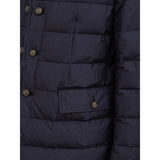 Dolce & Gabbana Blue Polyester Jackets & Coat