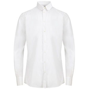 Dolce & Gabbana White Cotton Shirt