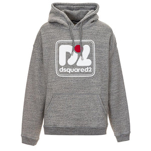 Dsquared² Gray Cotton Hoody