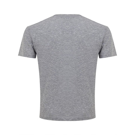 Dsquared² Sleek Gray Cotton Tee for Stylish Men