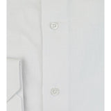 Bagutta White Linen Men Shirt