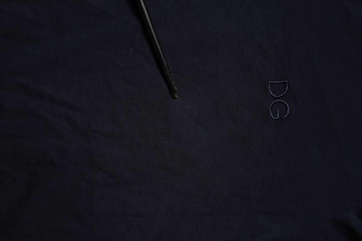 Dolce & Gabbana Black Cotton V-neck Short Sleeves Underwear T-shirt