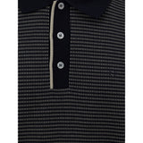 Dunhill Blue Cotton Polo Shirt