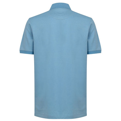 Dunhill Blue Cotton Polo Shirt
