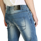 Yes Zee Blue Cotton Men's Slim Fit Jean