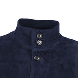 Emilio Romanelli Blue Calfskin Jacket